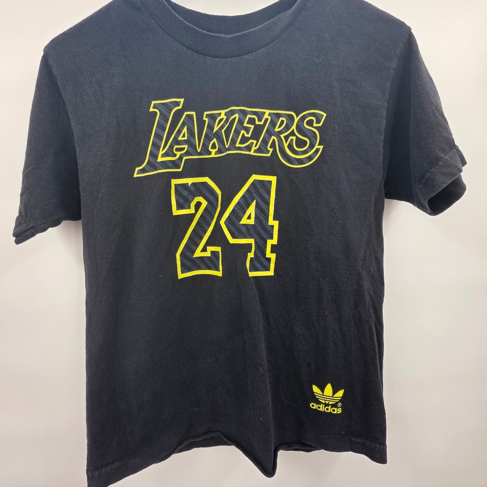 ADIDAS KOBE BRYANT LOS ANGELES LAKERS ELECTRICITY GAMETIME SHIRT YOUTH‎ MEDIUM